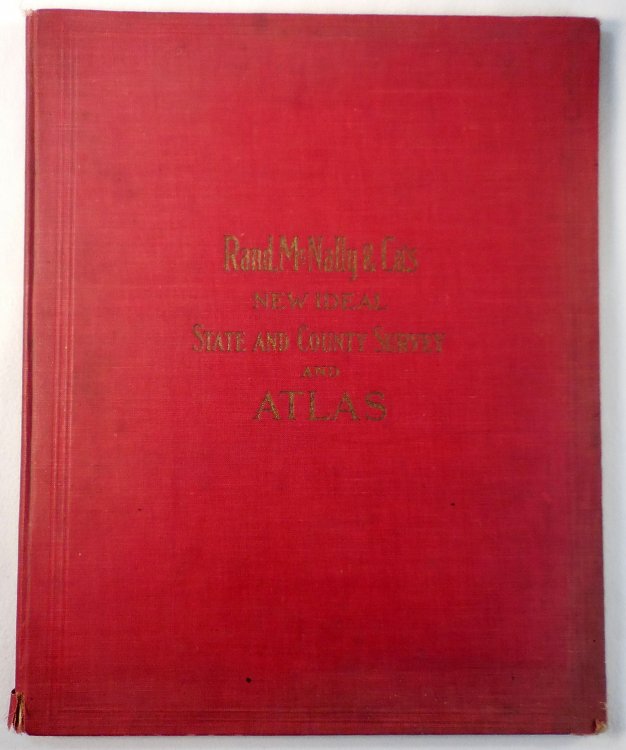 Rand McNally & Co.'s New Ideal State and County Survey and Atlas. Connecticut Edition