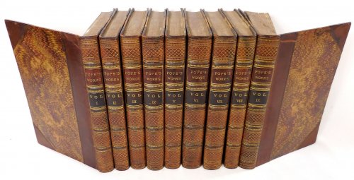 Image for The Works of Alexander Pope Esq. In Nine Volumes Complete. With His Last Corrections, Additions and Improvements;. Together with the Commentaries and Notes of Mr. Warburton The Works of Alexander Pope Esq. In Nine Volumes Complete. With His Last Corrections, Additions and Improvements;. Together with the Commentaries and Notes of Mr. Warburton