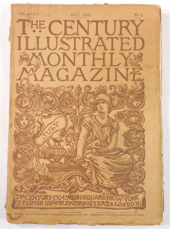 Image for The Century Magazine. Vol XXXVI, No. 3. July 1888 The Century Magazine. Vol XXXVI, No. 3. July 1888