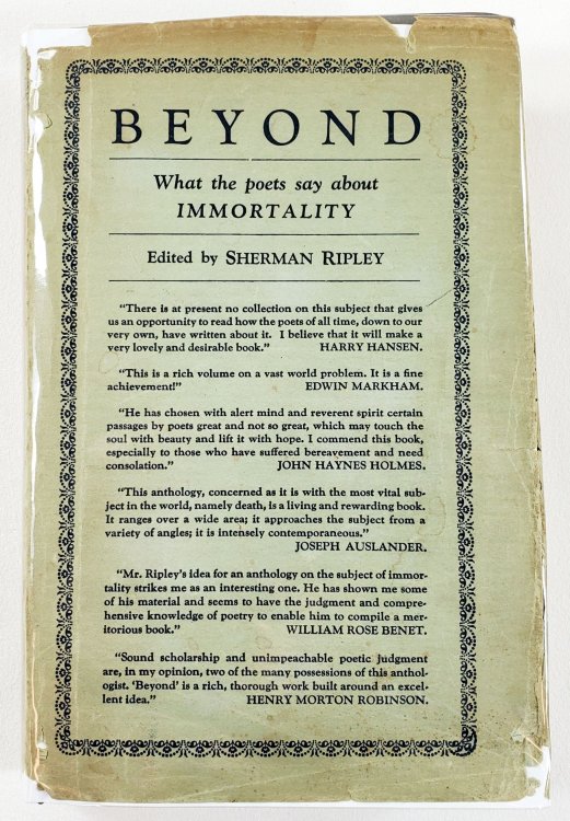 Image for Beyond: An Anthology of Immoprtality Beyond: An Anthology of Immoprtality