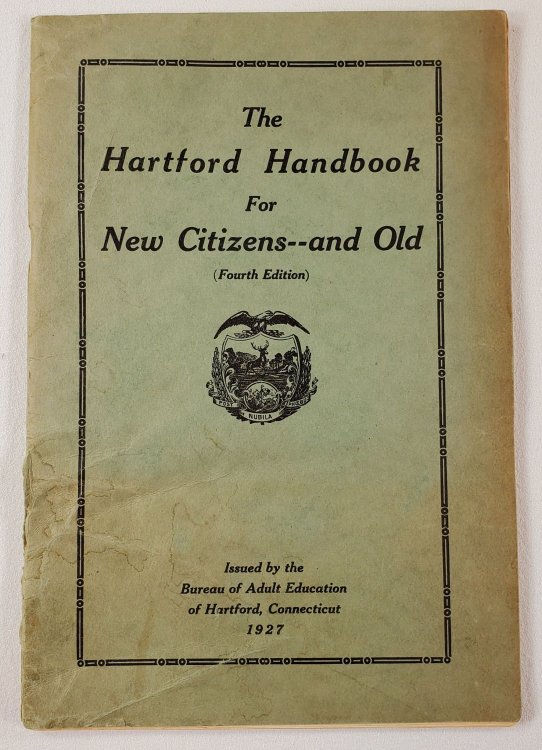 Image for The Hartford Handbook for New Citizens - and Old The Hartford Handbook for New Citizens - and Old
