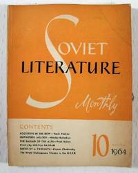 Image for Soviet Literature Monthly 10 - 1964 Soviet Literature Monthly 10 - 1964