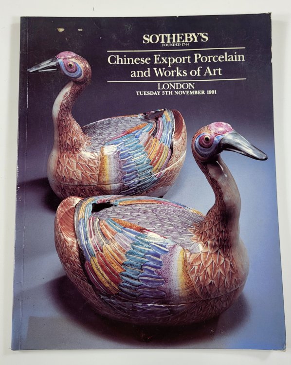 Image for Sotheby's: Chinese Export Porcelain and Works of Art. London: November 5, 1991 Sotheby's: Chinese Export Porcelain and Works of Art. London: November 5, 1991