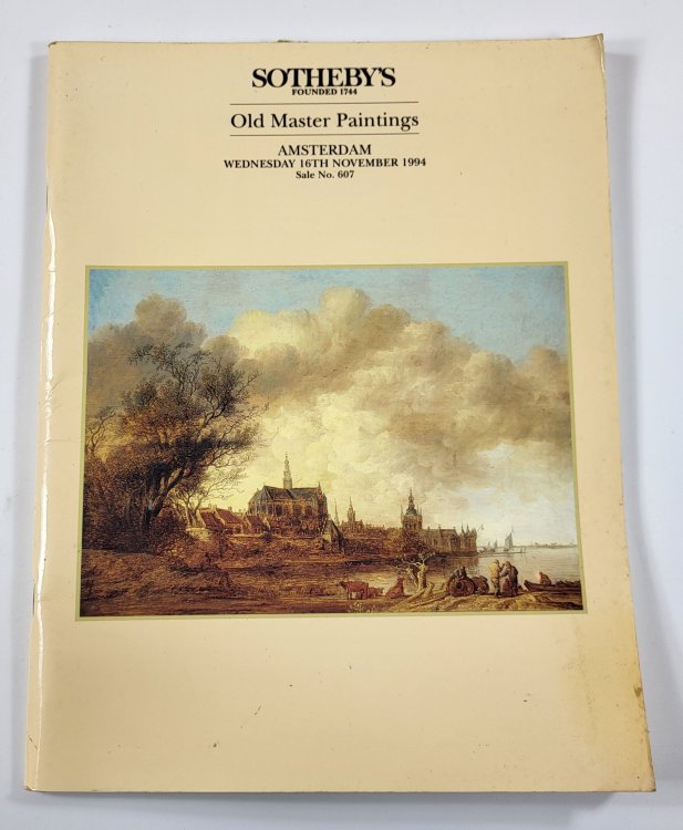 Image for Sotheby's: Old Master Paintings. Amsterdam: November 16, 1994 Sotheby's: Old Master Paintings. Amsterdam: November 16, 1994