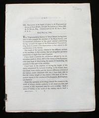 Image for Observations on the heights of places in the Trigonometrical Survey of Great Britain, and Upon the Latitude of Arbury Hill Observations on the heights of places in the Trigonometrical Survey of Great Britain, and Upon the Latitude of Arbury Hill