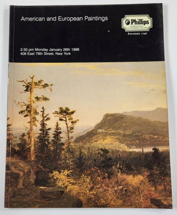 Image for Phillips: American and European Paintings. New York: January 26, 1998 Phillips: American and European Paintings. New York: January 26, 1998