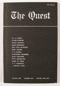 Image for The Quest : Volume One, Number One, Winter 1965 - 1966 The Quest : Volume One, Number One, Winter 1965 - 1966