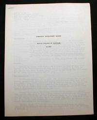 Image for Community Development Survey - Togiak, Alaska Community Development Survey - Togiak, Alaska