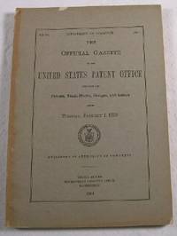 Image for The Official Gazette of the United States Patent Office. Vol. 378, No. 1 - January 1, 1929 The Official Gazette of the United States Patent Office. Vol. 378, No. 1 - January 1, 1929