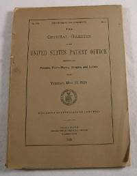 Image for The Official Gazette of the United States Patent Office. Vol. 370, No. 4 - May 22, 1928 The Official Gazette of the United States Patent Office. Vol. 370, No. 4 - May 22, 1928
