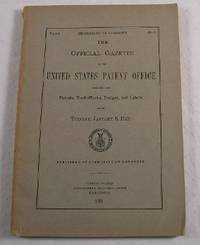 Image for The Official Gazette of the United States Patent Office. Vol. 378, No. 2 - January 8, 1929 The Official Gazette of the United States Patent Office. Vol. 378, No. 2 - January 8, 1929