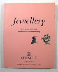 Jewellery [Jewelry] Without Reserve : April 29 - 30, 1996 : Sale No. 1131