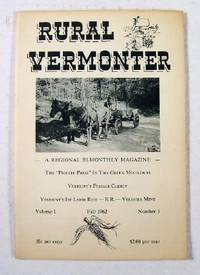 Image for Rural Vermonter : Fall 1962 Rural Vermonter : Fall 1962