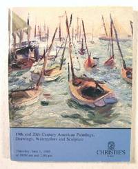 Image for Christie's East : 19th and 20th Century American Paintings, Drawings, Watercolors and Sculpture : New York : June 1, 1989 : Sale No. 6827 Christie's East : 19th and 20th Century American Paintings, Drawings, Watercolors and Sculpture : New York : June 1, 1989 : Sale No. 6827