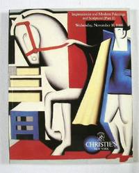 Image for Christie's : Impressionist and Modern Paintings and Sculpture (Part II) : New York : November 16, 1988 : Sale No. SONIA-6700 Christie's : Impressionist and Modern Paintings and Sculpture (Part II) : New York : November 16, 1988 : Sale No. SONIA-6700