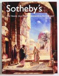 Image for Sotheby's : The Travel Sale, Mediterranean & Middle East : London : October 17, 2001 : Sale No. LO1956 Sotheby's : The Travel Sale, Mediterranean & Middle East : London : October 17, 2001 : Sale No. LO1956
