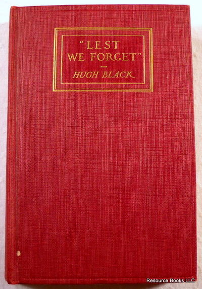 Image for Lest We Forget Lest We Forget