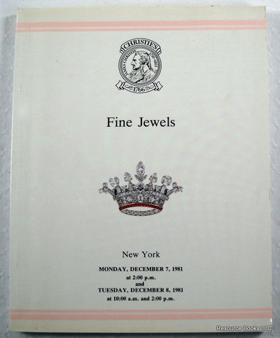 Image for Christie's: Fine Jewels. New York - December 7 & 8, 1980 - Sale MOSCOW Christie's: Fine Jewels. New York - December 7 & 8, 1980 - Sale MOSCOW