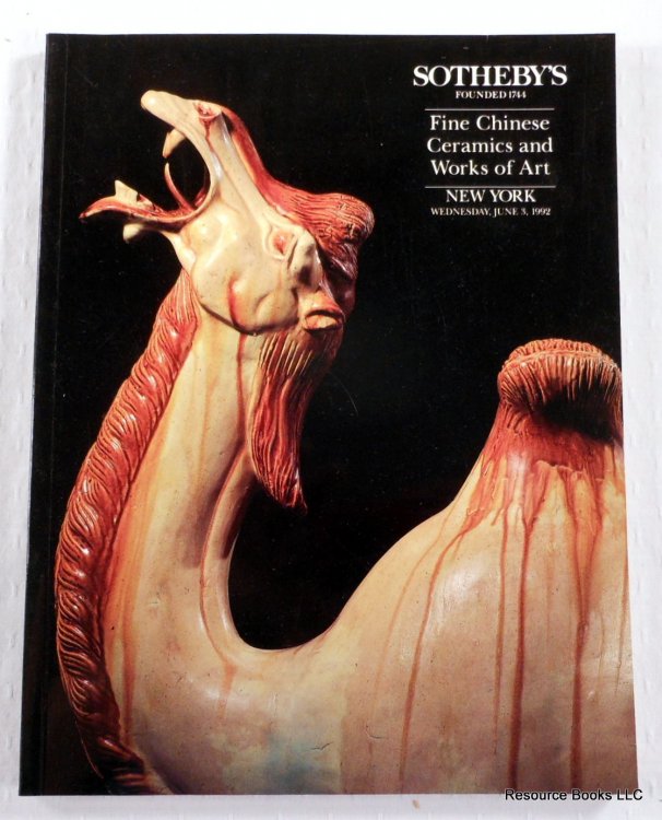 Image for Fine Chinese Ceramics and Works of Art. Sotheby's New York - June 3, 1992. Sale 6308 Fine Chinese Ceramics and Works of Art. Sotheby's New York - June 3, 1992. Sale 6308