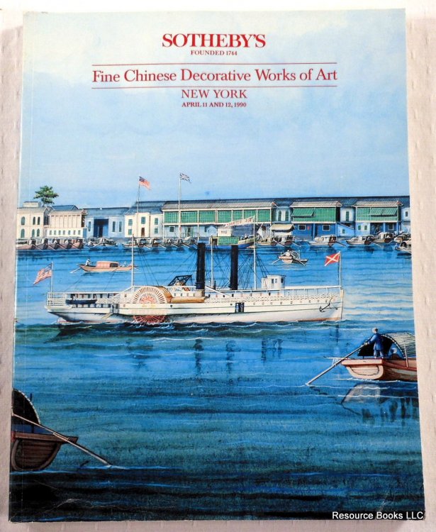 Image for Fine Chinese Decorative Works of Art. Sotheby's New York - April 11 and 12, 1990 - Sale 5996 Fine Chinese Decorative Works of Art. Sotheby's New York - April 11 and 12, 1990 - Sale 5996