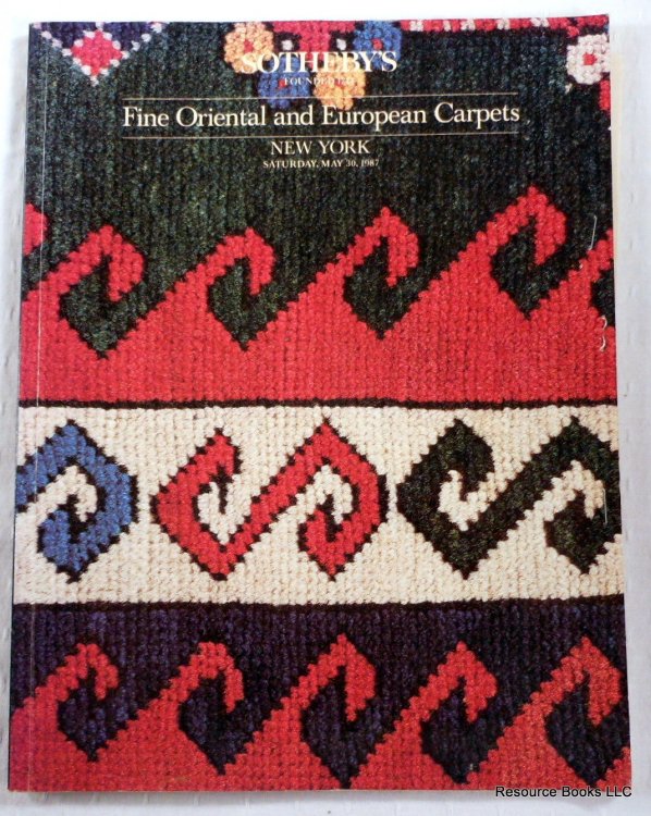 Image for Fine Oriental and European Carpets. Sotheby's New York: May 30, 1987. Sale 5586 Fine Oriental and European Carpets. Sotheby's New York: May 30, 1987. Sale 5586