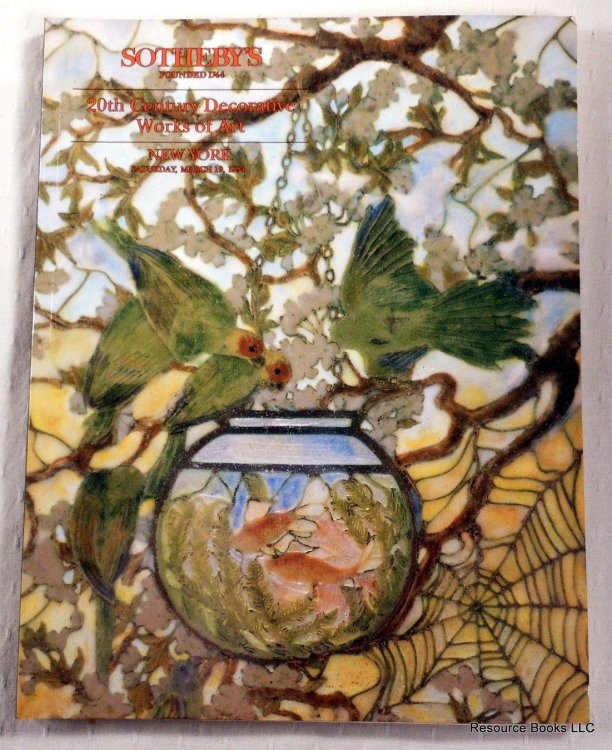 Image for 20th Century Decorative Works of Art. Sotheby's New York: March 19, 1994. Sale 6539 20th Century Decorative Works of Art. Sotheby's New York: March 19, 1994. Sale 6539