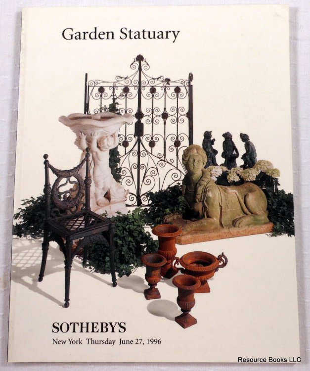 Image for Garden Statuary. Sotheby's New York: June 27, 1996. Sale 6870 - PEONY Garden Statuary. Sotheby's New York: June 27, 1996. Sale 6870 - PEONY