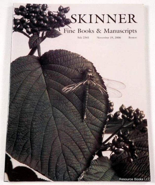Image for Skinner: Fine Books and Manuscripts. Boston, November 19, 2006, Sale 2341 Skinner: Fine Books and Manuscripts. Boston, November 19, 2006, Sale 2341
