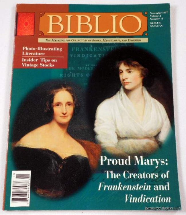 Image for Biblio Magazine - November 1997. Volume 2, Number 11 Biblio Magazine - November 1997. Volume 2, Number 11