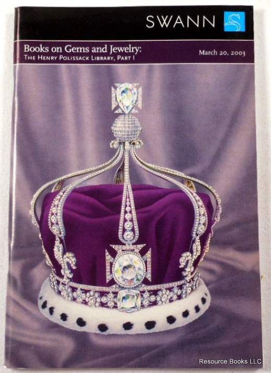 Image for Books on Gems & Jewelry, Henry Polissack Library Part I. Swann Galleries: March 20, 2003. Sale 1964 Books on Gems & Jewelry, Henry Polissack Library Part I. Swann Galleries: March 20, 2003. Sale 1964