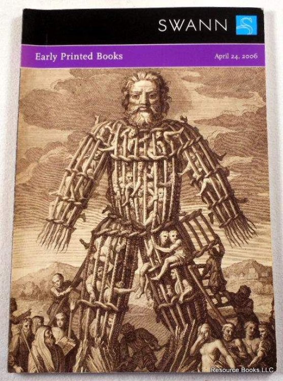 Image for Early Printed Books. Swann Galleries: April 24, 2006. Sale 2076 Early Printed Books. Swann Galleries: April 24, 2006. Sale 2076