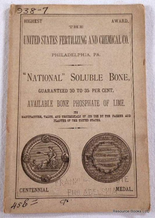 Image for Catalog: The United States Fertilizing and Chemical Co., Catalog: The United States Fertilizing and Chemical Co.,