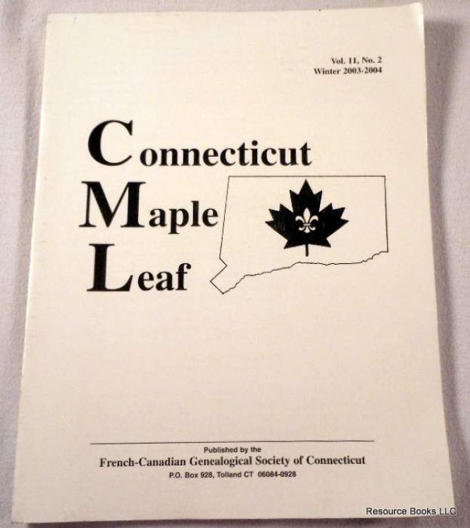Image for Connecticut Maple Leaf. Volume 11, Number 2, Winter 2003-2004 Connecticut Maple Leaf. Volume 11, Number 2, Winter 2003-2004