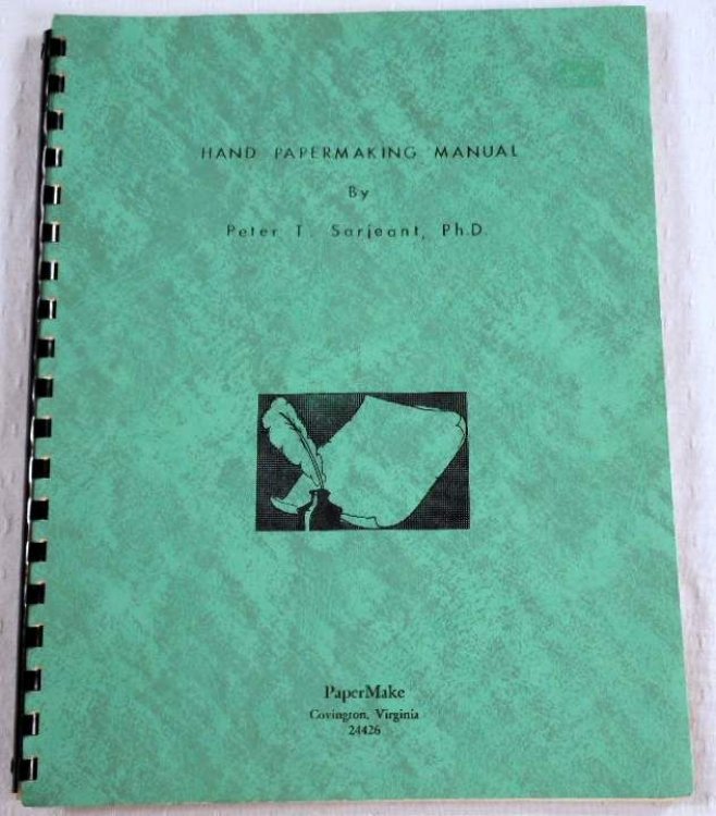 Image for Hand Papermaking Manual Hand Papermaking Manual
