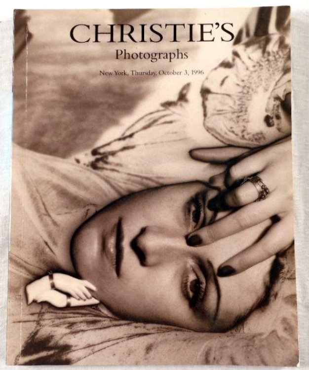 Image for Christie's: Photographs. New York, October 3, 1996. Auction 8482 Christie's: Photographs. New York, October 3, 1996. Auction 8482