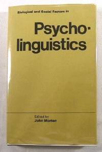 Image for Biological and Social Factors in Psycholinguistics Biological and Social Factors in Psycholinguistics