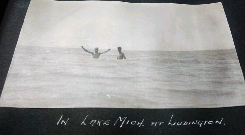 US Army Co. A Signal Corps Training at Ludington, Lake Michigan