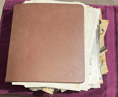1950s Scrapbook Photos Clippings Risque Nude Monroe Lollobrigida