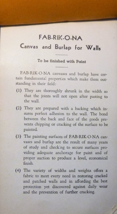 FAB-RIK-O-NA Dictinctive Wall Coverings - Sample Book