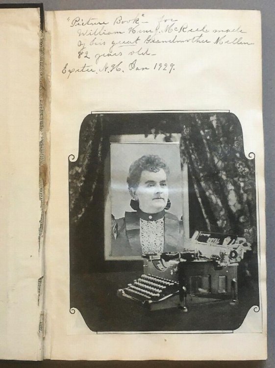 1927 A Great-Grandmother's Gift To Her New Hampshire Grandson