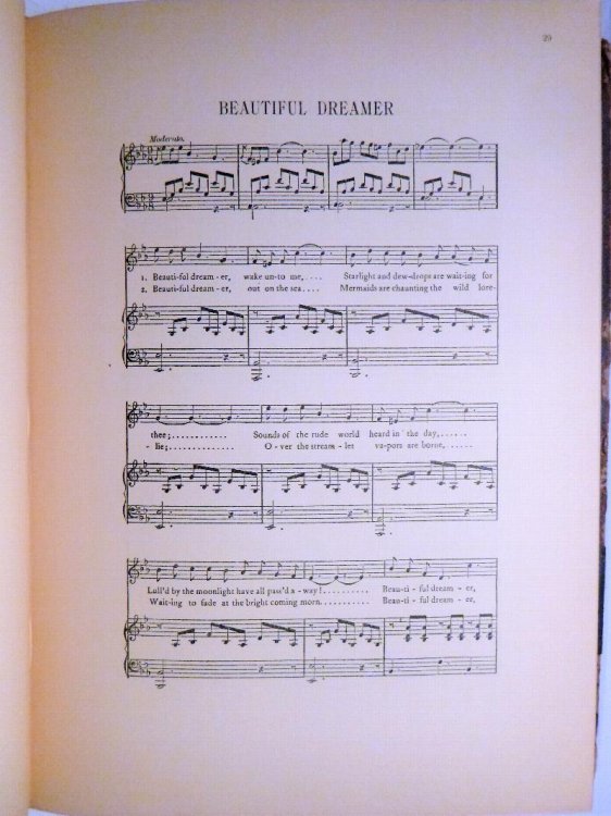Stephen C. FOSTER The Melodies. Alden Edition, 1909