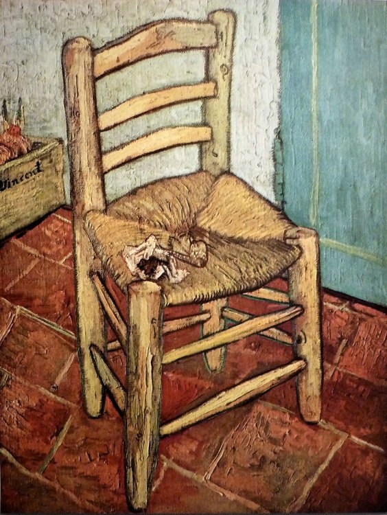 Paul Gaugin 'Van Gogh's Chair' -1888-1889