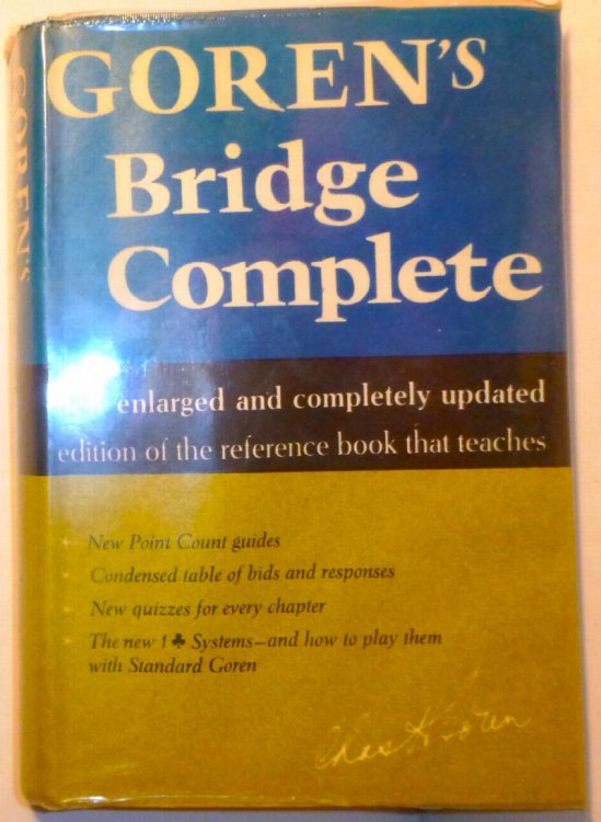 Goren's Bridge Complete