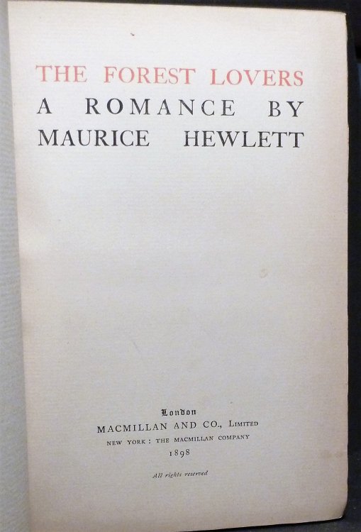 The Forest Lovers