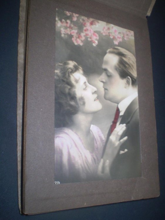1920s Romantic French Tinted Postcards