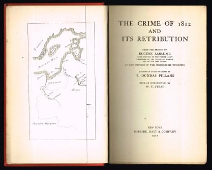 Image for The crime of 1812 and its Retribution The crime of 1812 and its Retribution