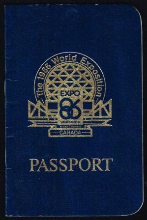 Image for The 1986 World Exposition; Passport The 1986 World Exposition; Passport