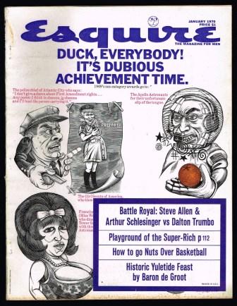 Esquire; the Magazine for Men: January, 1970