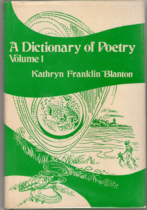 Image for Dictionary of Poetry Volume I Dictionary of Poetry Volume I