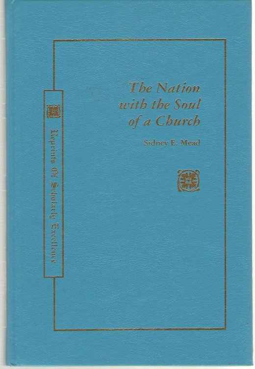Image for A Nation With The Soul Of A Church A Nation With The Soul Of A Church